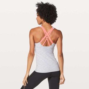 lululemon Stash N Run Tank Medium Support Sz 6